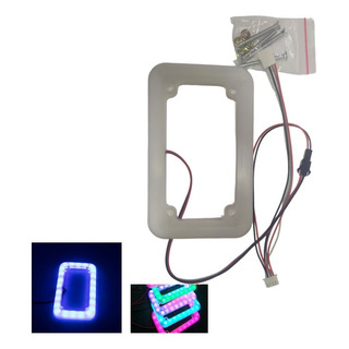 Marco Led Luminoso Arcade Rgb Para Monedero 12v Marco Led Luminoso Arcade Rgb Para Monedero 12v