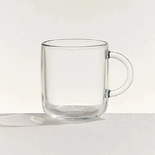 Tazón De Vidrio Haus Hogar - Elegante 350ml 6 Unidades Blanco