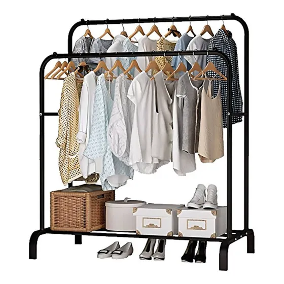 Perchero/ Organizador De Ropa 2 Niveles 