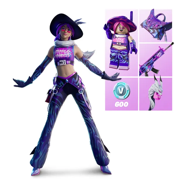 Fortnite - Chill Vibez Pack + 600 V-b | Código