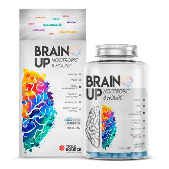Brain Up Nootropic - 60 Tabletes | True Source | Nf-e