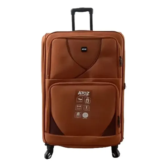 Valija Extra Grande 32'' Tela 360° Maleta Viaje Atoz Azsc-84