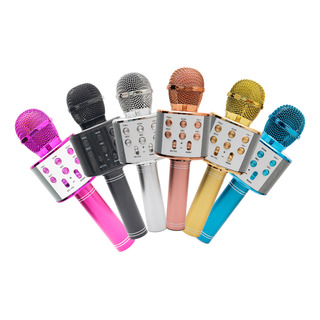 Microfone KaraokĂȘ Muda Voz Caixa De Som Bluetooth Infantil Microfone KaraokĂȘ Muda Voz Caixa De Som Bluetooth Infantil