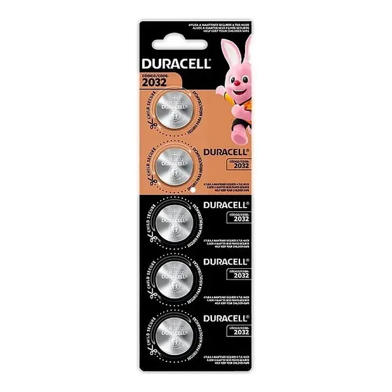 Duracell Pila 2032 especializada, batería CR2032 botón de litio, 5 pilas | Cuotas sin interés