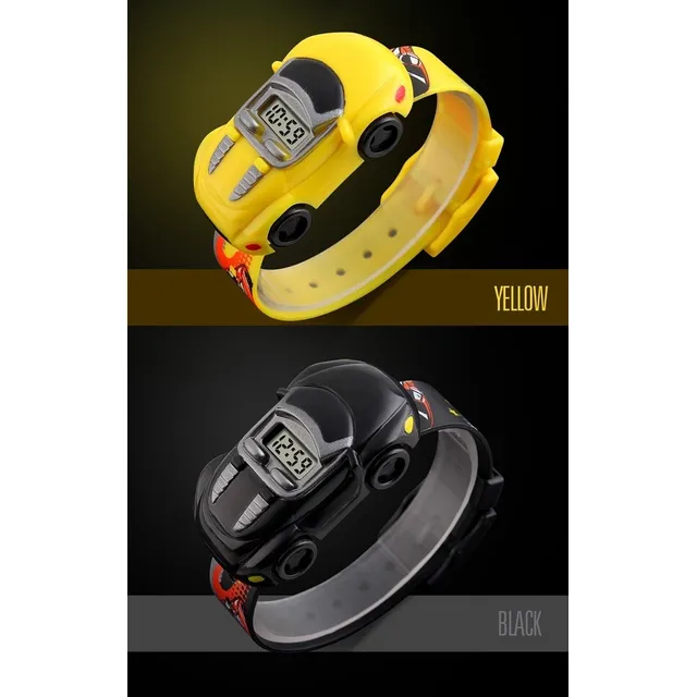 Reloj Para Niños Skmei 1241 Con Carro De Juguete 
