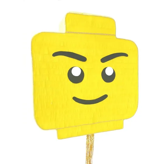 Piñata Lego Decoración De Fiesta Personalizada Hecho A Mano