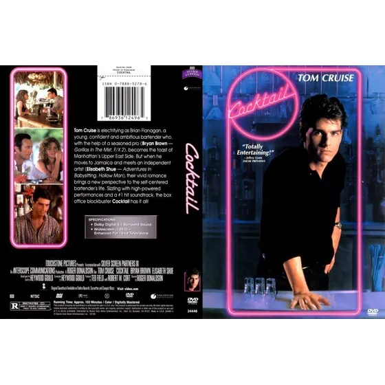 Dvd Cocktail - Tom Cruise - Dublado Em Português