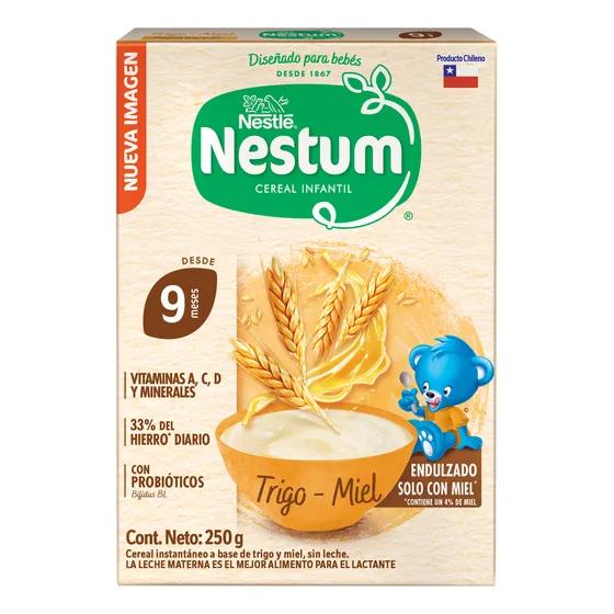 Cereal Infantil Nestum® Trigo Y Miel 250g