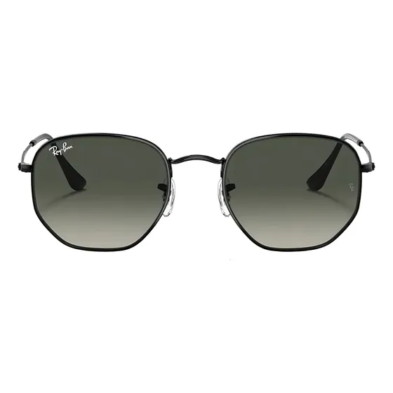 Óculos de sol Ray-Ban I-Shape Hexagonal tamanho Standard armação polished black y lente grey