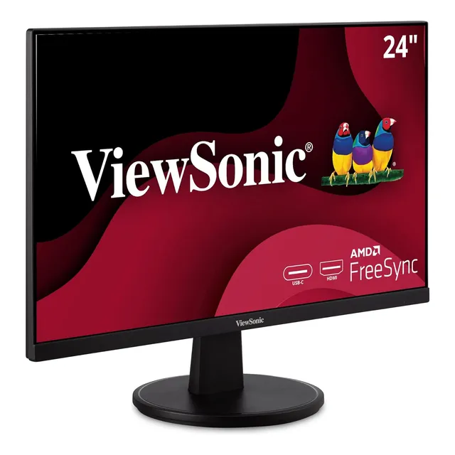Monitor Usb C Viewsonic Va2447-mhu De 24 Pulgadas Full Hd...