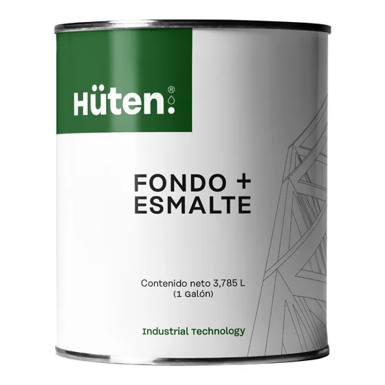Fondo Esmalte Anticorrosivo Verde Brillante Ral 6001 Huten