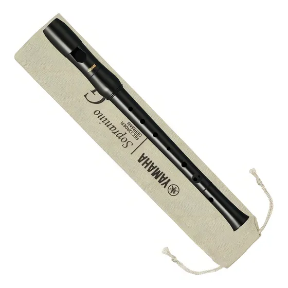 Flauta Dulce Sopranino Yamaha Yrn-21 - Color Marrón Oscuro