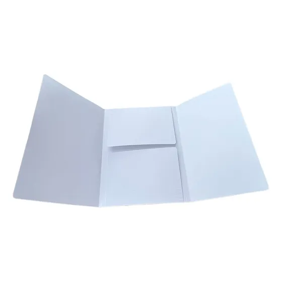 Carpeta 4 Aletas Blanca Oficio Propalcote 320 Grs X 50