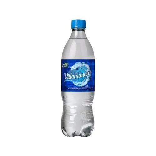 Agua Mineral Natural Villamanaos 600cc Pack X 12