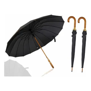 Kit Com 2 Guarda Chuva Reforçado Grande Automåtico Cor Preto Desenho Do Tecido Liso Kit Com 2 Guarda Chuva Reforçado Grande Automåtico Cor Preto Desenho Do Tecido Liso