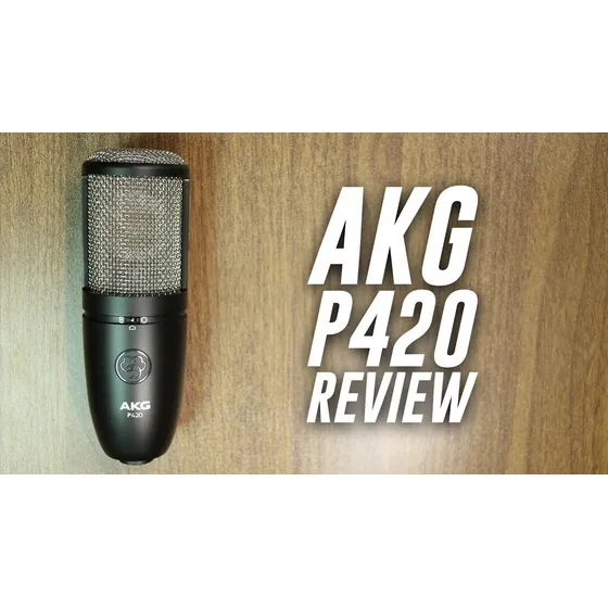 Micrófono Akg P420 Condensador Doble Cápsula / Bcv