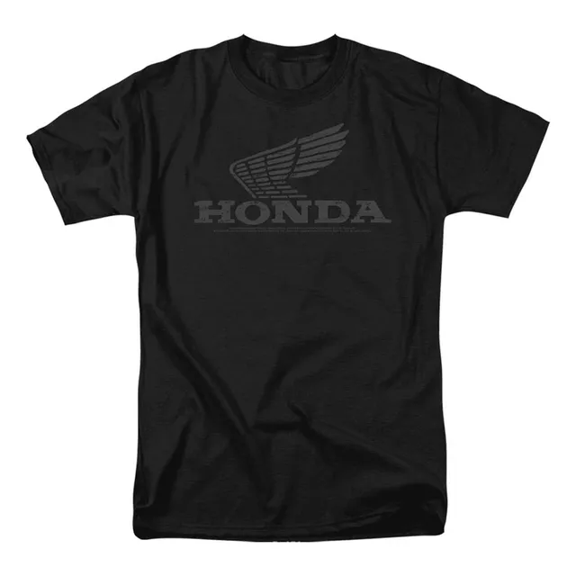 Honda Vintage Wing Camiseta Y Pegatinas (xl) Negro