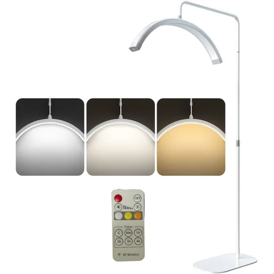 Luminária Meia Lua Led Maquiagem Cílios Sobrancelha Bivolt