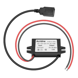 Adaptador Convertidor Dc A Usb Buck Module 12v/24v A 5v 3a Adaptador Convertidor Dc A Usb Buck Module 12v/24v A 5v 3a