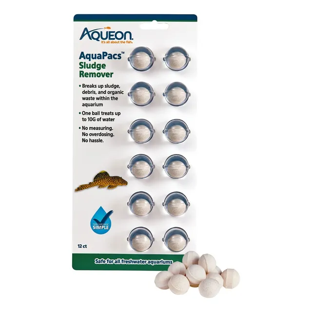 Aqueon Eliminador Desecho Acuario Agua Dulce 10 Gal X12 Ball