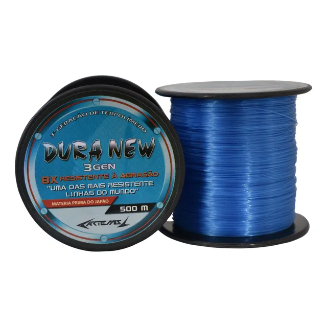 Linha Duranew 0.37mm 500m Monofilamento Nova Duranium Cores