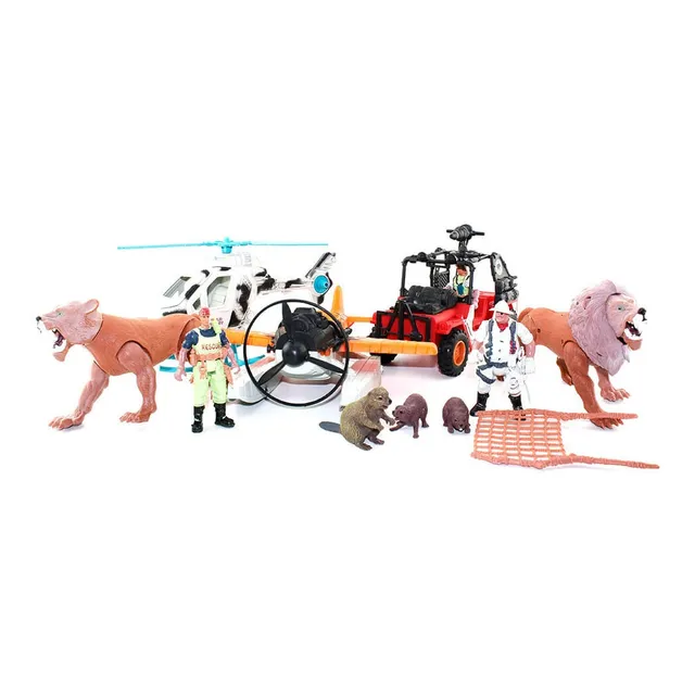 Set De Animal Paradise Leones