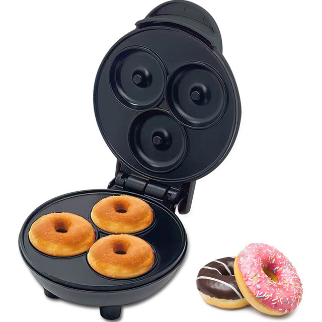 127v Mini Máquina De Fazer Donuts Rosquinhas 3 Furos 127v Mini Máquina De Fazer Donuts Rosquinhas 3 Furos