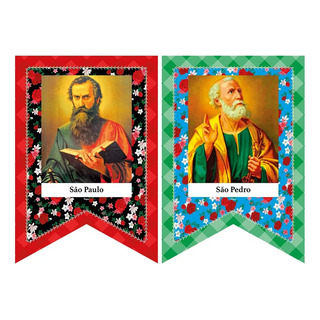Decoração De Pendurar Santos São João Arraiá Festa Junina Decoração De Pendurar Santos São João Arraiá Festa Junina