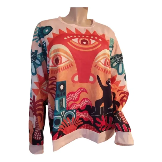 Sweater Largo De Mujer, Talla Xl, De Sol