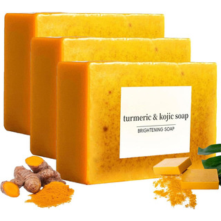 Jabón Turmeric Soap, Jabón De Curcuma Y Ácido Kojico 3pcs Jabón Turmeric Soap, Jabón De Curcuma Y Ácido Kojico 3pcs