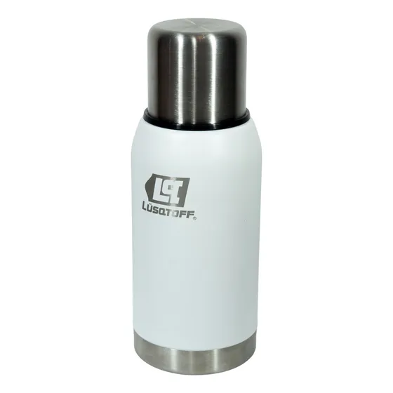 Termo Acero Inoxidable Lusqtoff 750ml Frio Calor 20hs Blanco