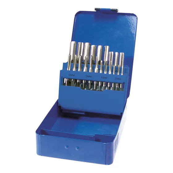 Juego 21 Herramientas Machuelos M3-m12 Para Hacer Roscas Bgs