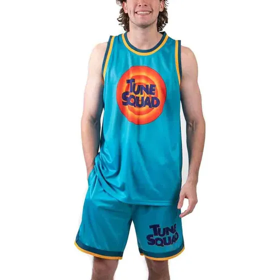 Hombres Space Jam Tune Squad Cosplay Baloncesto Set-m Azul