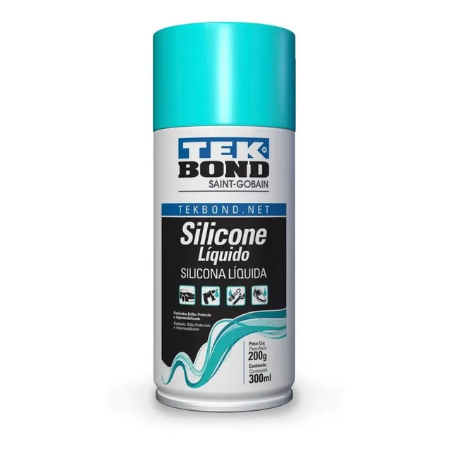 Silicona Líquida Aerosol Para Consolas Tek Bond 300ml