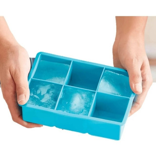 Molde Silicón Flexible Para Cubo De Hielos Jumbo Betterware Molde Silicón Flexible Para Cubo De Hielos Jumbo Betterware
