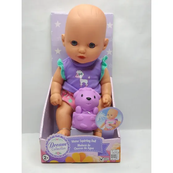 Muñeca Bebé Chorros De Agua 