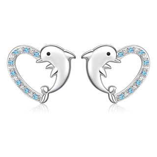 Lindos Aretes De Plata De Ley Con Forma De Animal, Panda, Lindos Aretes De Plata De Ley Con Forma De Animal, Panda,