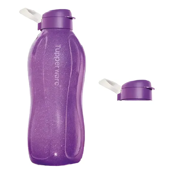 Tupperware Botella Eco Twist Con Pico 2lt Azul Y Celeste