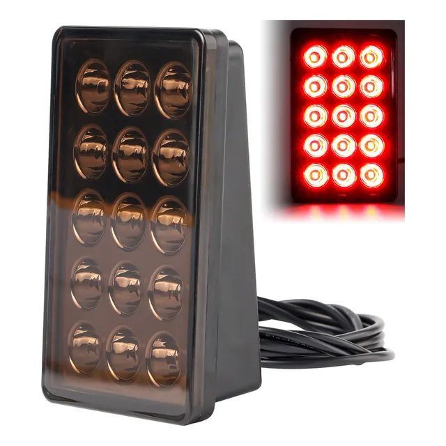Luz Led De 15 Led Tipo F1, Luz De Freno Del Tercer Tercio