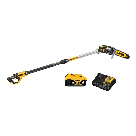 Kit Podadora De Altura Brushless 8 20v Dewalt Dcps620m1-b2 Color Amarillo negro