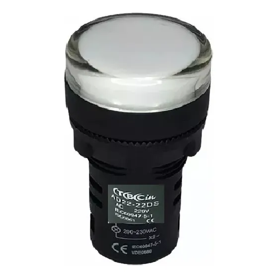 Pilotos Monobloque Ø22mm24v (con Doble Indicación) Tbcin