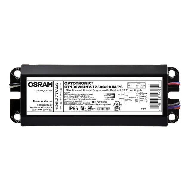 Driver Osram 100w 600-1250ma 30-100vdc - *2743yl (79369)