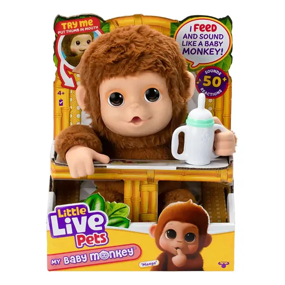Little Live Pets Baby Mono Interactivo C/acc Int 26558