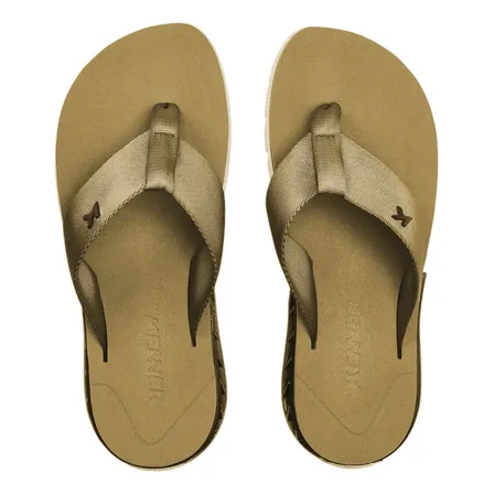 Sandália Kenner Rakka Baunilha/preto/caqui Sem Desenho 41 Br