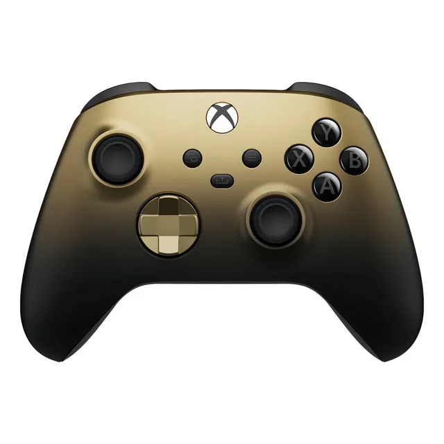 Control joystick inalámbrico Microsoft Xbox wireless controller Gold Shadow dorado