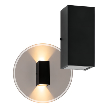 Luminária De Parede Arandela 2 Facho Longo Starlumen St187 - Preta Luminária De Parede Arandela 2 Facho Longo Starlumen St187 - Preta