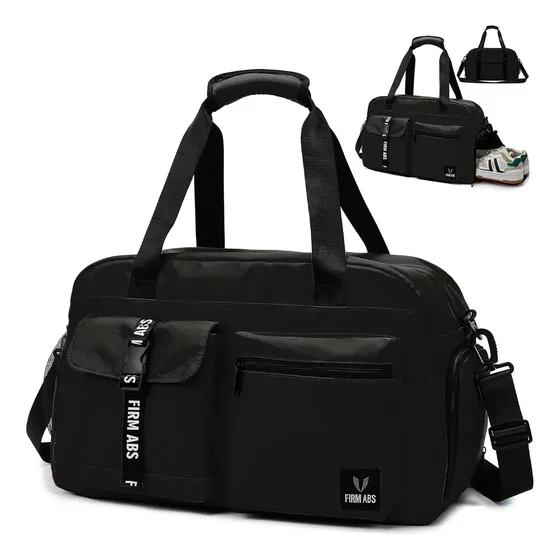 Bolsa De Viaje Para Mujeres Y Hombres, Bolsas De Gimnasio Con Bolsillo Húmedo Y Compartimento Para Zapatos Alta Calidad Everest