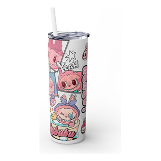 Termo Skinny Tumbler 20 Oz - Labubu Yeah Termo Skinny Tumbler 20 Oz - Labubu Yeah