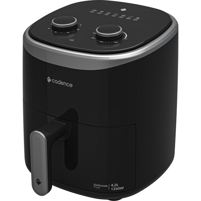 Fritadeira Sem Óleo 4,2l Cadence Delicook Fryer Frt420 220v Fritadeira Sem Óleo 4,2l Cadence Delicook Fryer Frt420 220v