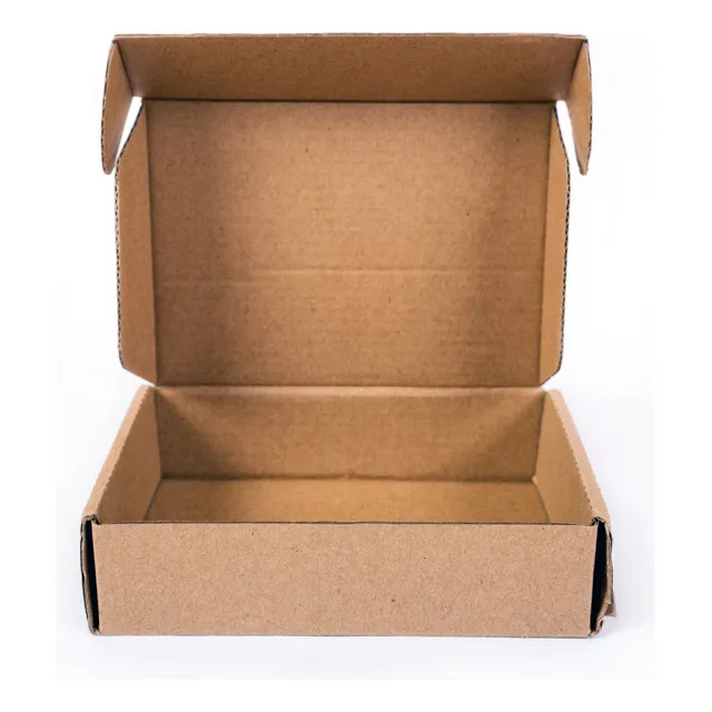 Caja 18 Empanadas X50 Unidades Cartón Grueso Marrón Premium
